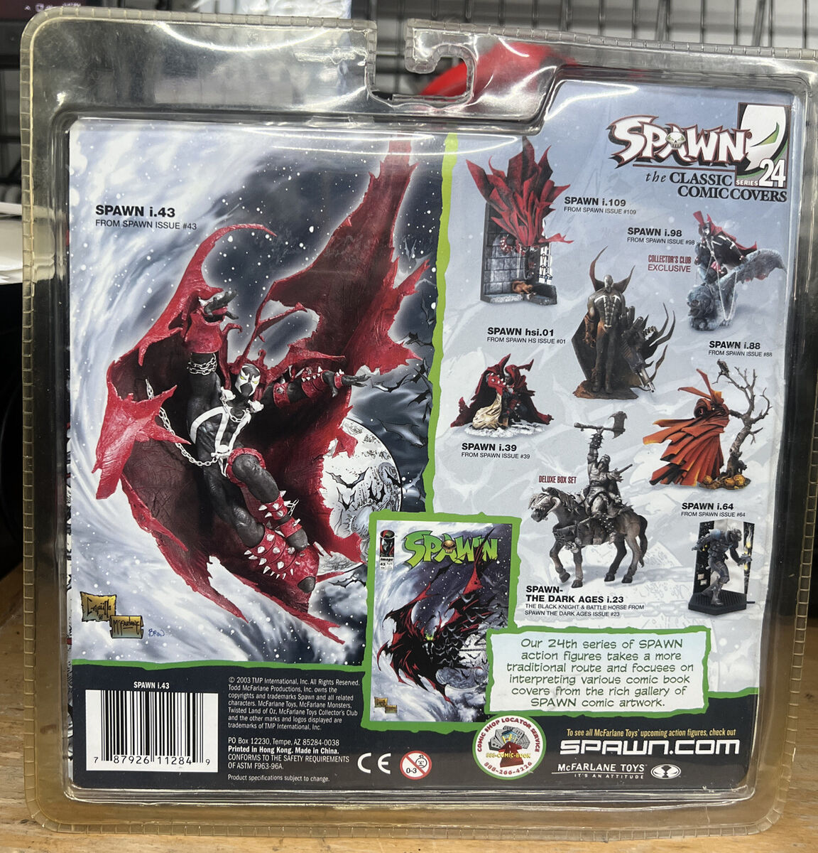 McFarlane Spawn The Classic Comic Covers Series 24 Issue 45 McFarlane Spawn The Classic Comic Covers Series 24 Issue 45
