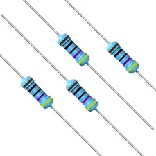 10 PCS 470 Ohm 1 Watts Metal Film Resistors 1% Tolerance  Shipped  From USA