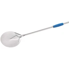 Gi.Metal Azzurra 6.5-inch (6, 7) Stainless Steel Turning Peel - 47-inch Handle