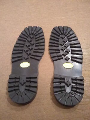 Vibram 132 19 Iron Montagna Block Unit Sole Yellow Label Black (All Sizes)