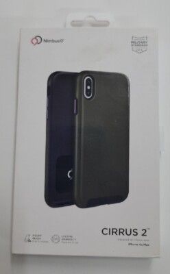 Nimbus9 Cirrus 2 case for Iphone Xs Max black New In Box .FREE SHIPPING 