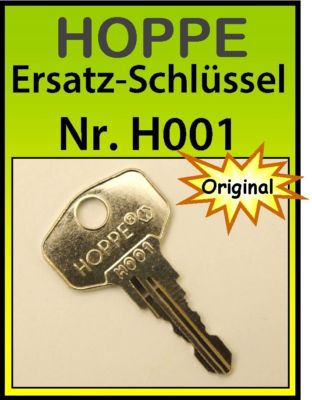 Hoppe Schlüssel Schliessung H001 | 531406