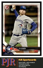 2018 Bowman #BCP56 T.J. Zeuch Toronto Blue Jays  BUY 4 - 35% OFF