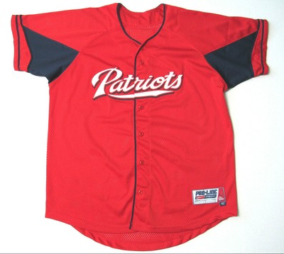patriots baseball jersey