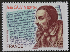 Timbre - FRANCE - Jean CALVIN - YT4356 - Neuf ** - 2009
