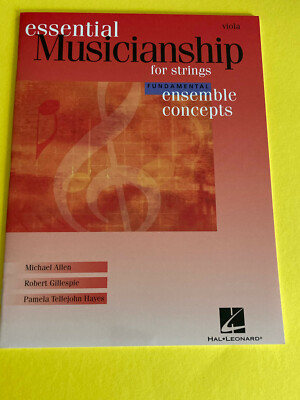 Essential Musicianship for Strings, Fundamentals Ensemble Concepts, Viola