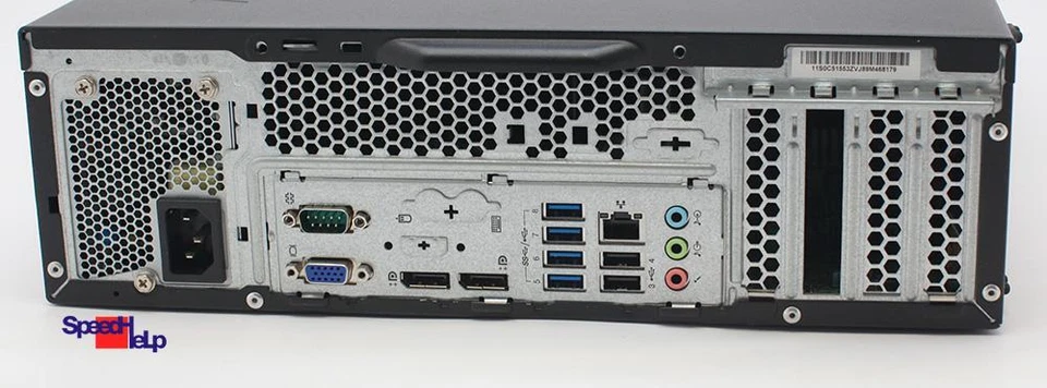 IBM LENOVO THINKCENTRE M93P SFF CORE I5-4590 COMPUTER PC WINDOWS 10 80GB 8GB RAM - Image 3 of 4