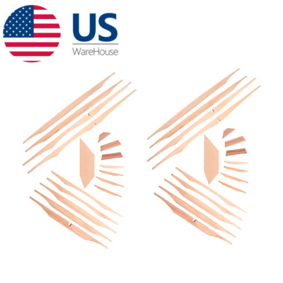 #ad #ad 2 Full Sets Acoustic Guitar Spruce Brace Support Wood for Luthier Maker DIY $30.52