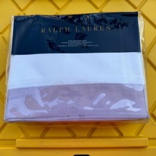 RALPH LAUREN KING DUVET LAVENDER VIOLET LANGDON NEW