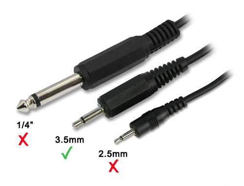 NEW 10-Pack 3.5mm 1/8 Mini Plug Mono Audio Panel Mount Snap-In