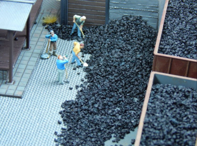 Juweela 28135 28137 H0 1:87 Kohle Steinkohle grob schwarz und glänzend 20g/60g