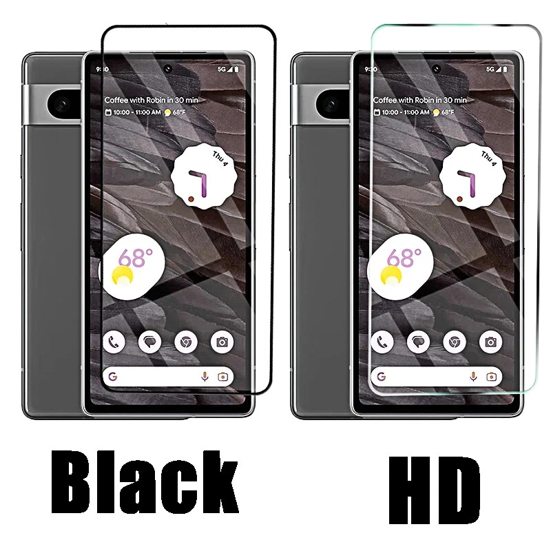 3 Pack 9H Tempered Glass Screen Protector For Google Pixel 8 8 Pro 7 7A 6 Film - Image 3 of 4