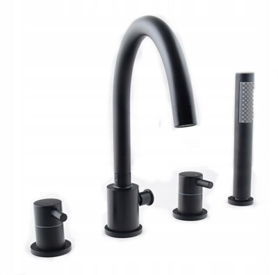 Badewannenarmatur Wasserhahn schwarz Bad Wannenfüll Badewannenarmatur 219