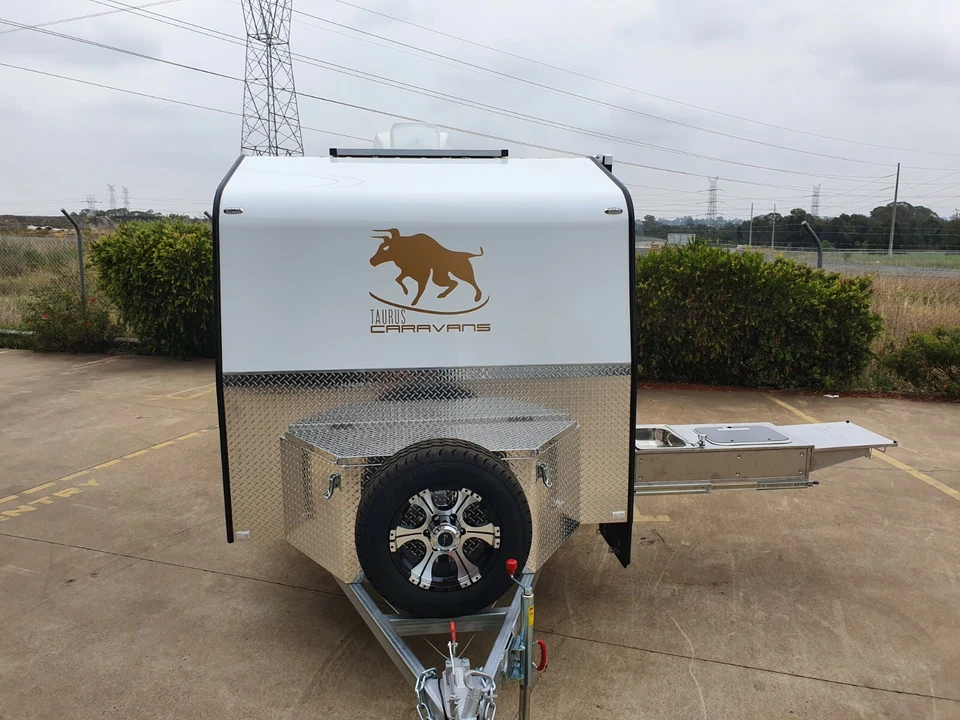 TOY HAULER TAURUS 4.0m CARAVAN 100% AUSSIE MADE - image 4 of 4