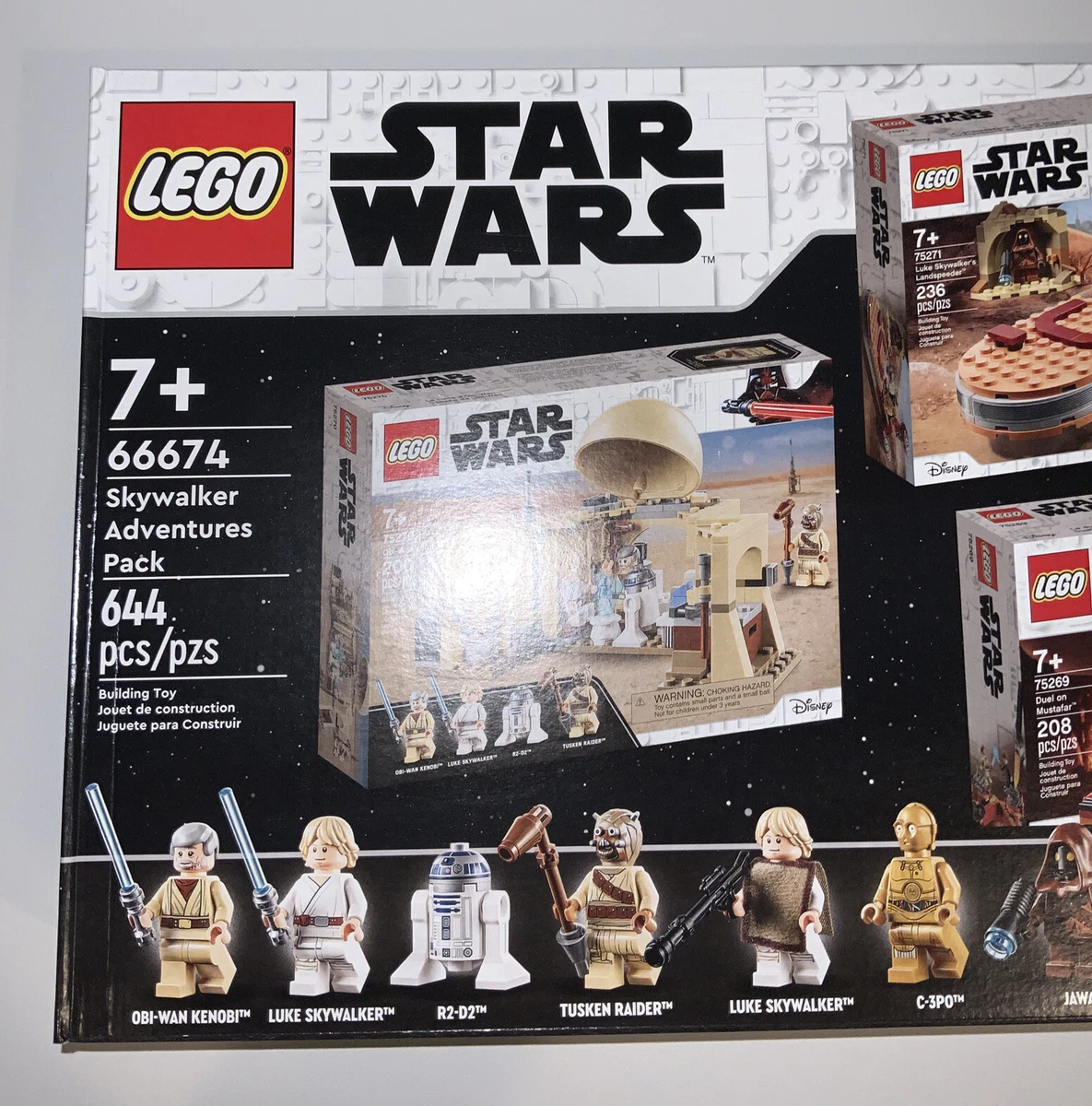 LEGO Star Wars TM Skywalker Adventures Pack (66674) New Free Shipping