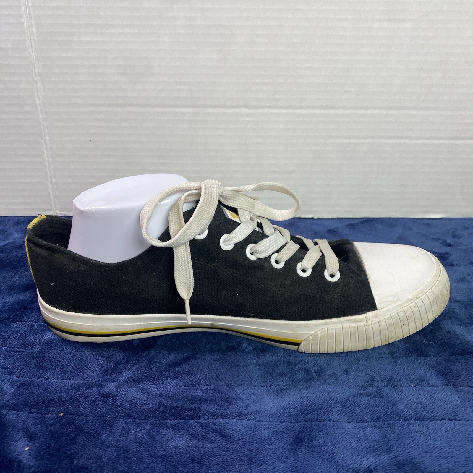 SAOLA PITTSBURGH STEELERS FOCO Sneakers Uomo Taglia 9 Tela Stringate Basse Calcio