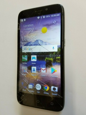 ZTE Overture 3 Z851m 16gb Android Smartphone Cricket Wireless Smartphone Phone
