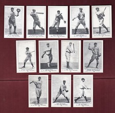 1917 Collins-McCarthy NEW YORK YANKEES E135 Team REPRINT Set ~ ALL 12 cards NM