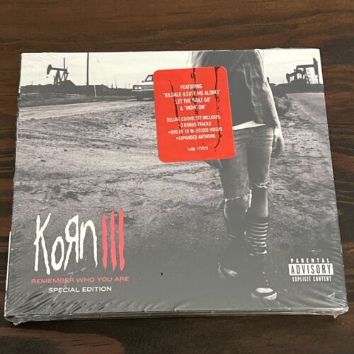 NEW Korn III Remember Who You Are Special Edition CD/DVD Music Videos
