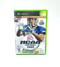 NCAA Football 2005 / Top Spin Combo Pack  (Microsoft Xbox) Complete w/ Manuals
