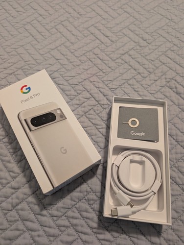 Google Pixel 8 Pro box + accessory only (no device) - 第 1/2 張圖片