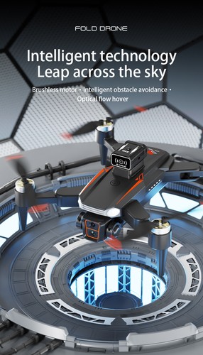 2024 New Drone Camera Brushless Optical Flow Location Remote Control with Screen - Picture 9 of 27