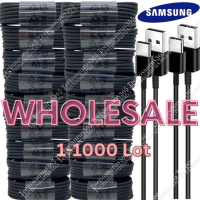 USB Type C Fast Charging Cable For Samsung Galaxy S8 S9 S10 Plus Note 8 9 10 Lot