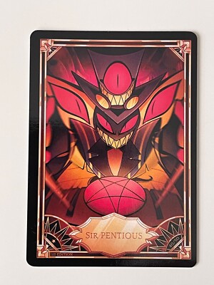 Hazbin Hotel Trading Card SIR PENTIOUS Season 1 First Editiion | eBay