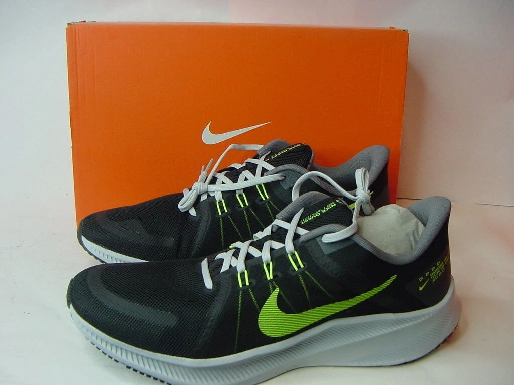 bomuld Sæt tøj væk kupon NIKE QUEST 4 BLACK VOLT DK SMOKE GREY DO6697-001 - SIZE 15 | eBay