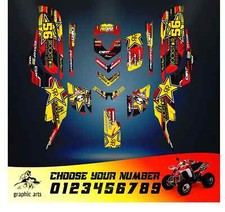 Yamaha Raptor 660 660R Full Graphics Decals Stickers  Kit Atv