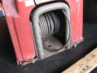 POWERWINCH 315 TRAILER WINCH 12VDC 1500lb pull -works- VINTAGE | eBay