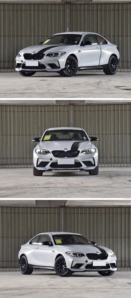 Párpado de cejas de fibra de vidrio FRP negro mate para BMW M2 F22 F23 220i 2014 2018 Foto 2 de 4