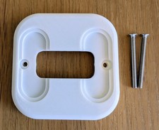 Ikea Smart Home double Bilresa light switch cover *** Bilresas not included ***