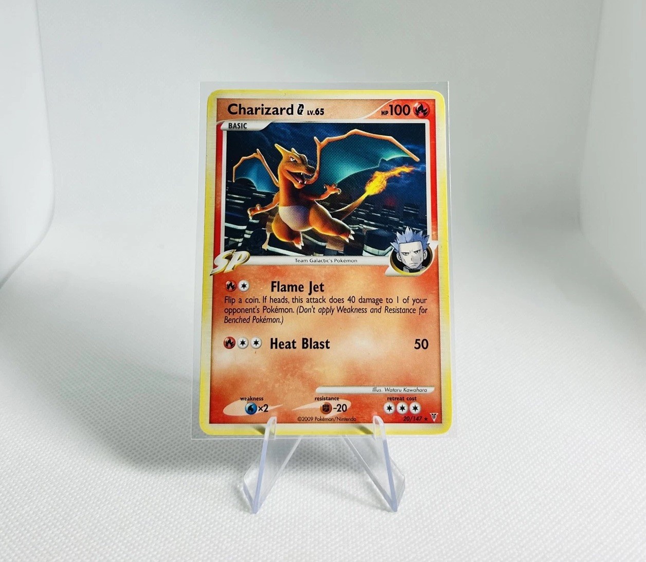 2009 Pokémon Charizard G 20/147 Supreme Victors Rare MP