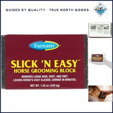 Durable Double-Sided Grooming Block for Horses, Restores with Concrete Rubbing