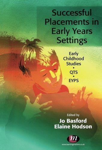 Successful Placements in Early Years Settings (Early Childhood... - Jo Basford