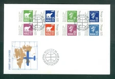 Norway. 1978 FDC. Cache "Norwex80" Stamp Exhibition. Booklet. Bear.. Sc# 733