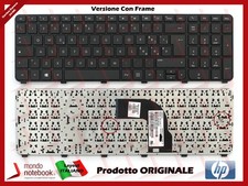 Tastiera Notebook HP DV7-7000 DV7-7200 (NERA) CON FRAME Italiana