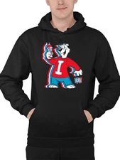 Officially Licensed ICEE Chill Polar-Bear Graphic Fun Retro Style Men's Hoodie