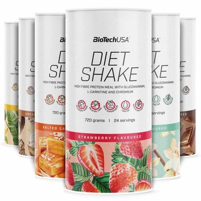 (38,19 EUR/kg) Biotech USA Diet Shake 720 g Protein Eiweiß Diät Shake