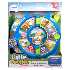 Fisher-Price Little People World Of Animals See N Say Educational Toy