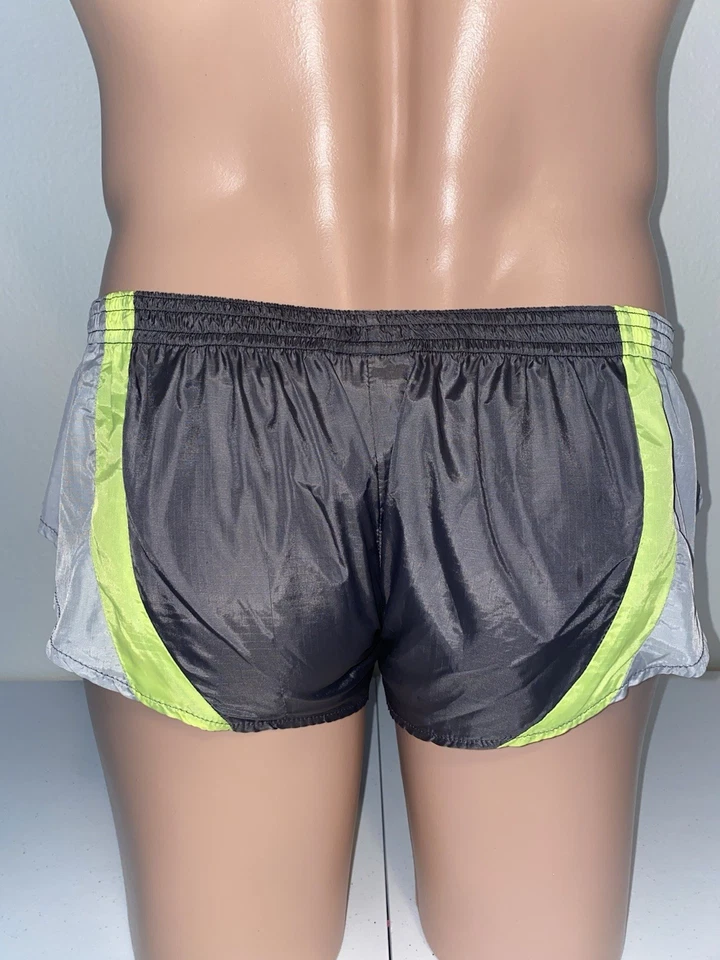 Nike International Ripstop Nylon Onionskins Sprinter Running Short Jock Modificado - Imagem 4 de 4