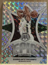 Giannis Antetokounmpo 2023-24 Panini Mosaic Epic Performers Mosaic Prizm #8