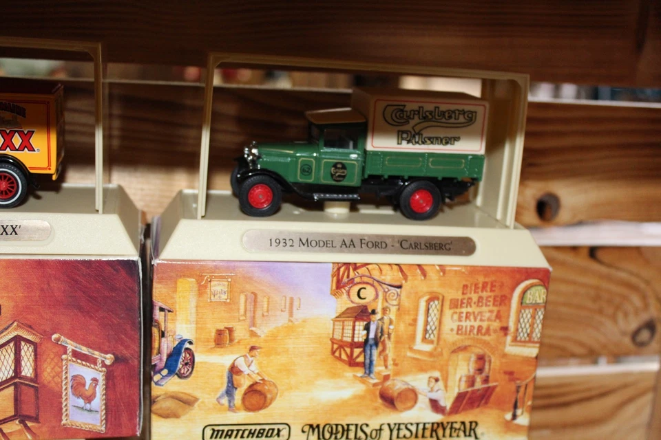 4 Stück Sammlung Matchbox Models of Yesteryear Great Beers of the World 1:43 - Bild 3 von 4