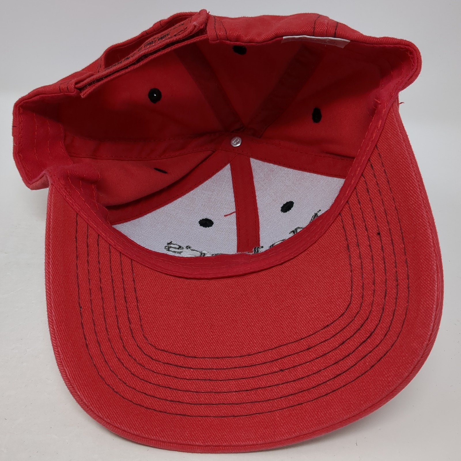 Maker's Mark Baseball Cap Red One Size Adjustable… - image 7