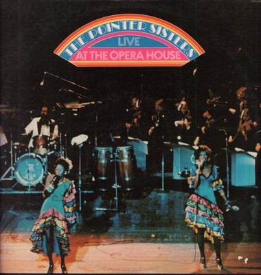 Pointer Sisters Live At the Opera House double LP vinyl Netherlands Blue Thumb