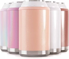 Maars Standard Can Cooler for Beer & Soda | Stainless Steel 12Oz Beverage Sleeve