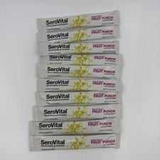 SeroVital Rapid Dissolve Fruit Punch Powder Dietary Supplement - 10 Sachets NEW