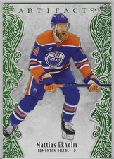 MATTIAS EKHOLM 2025-26 UPPER DECK ARTIFACTS LIME GREEN