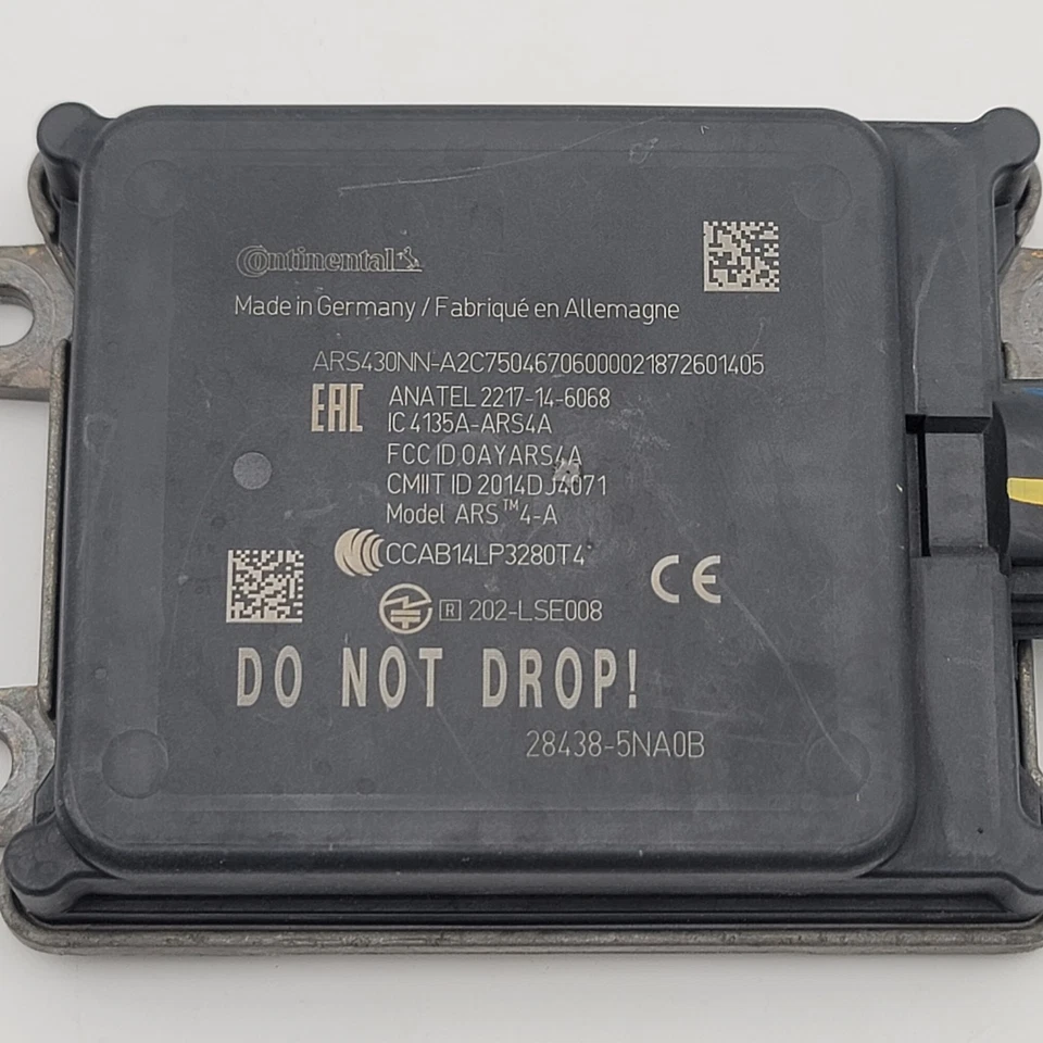 2019 2020 Infiniti QX50 Adaptive Cruise Distance Radar Sensor OEM 28438-5NA0B - Image 4 of 4